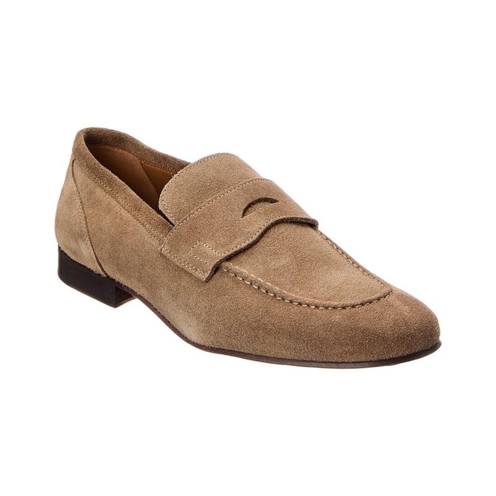 Bruno Magli Nathan Suede Loafer, Brown